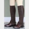 Adults Suede Half Chaps Brown 1 Adults Suede Half Chaps Brown -Horse Riding Equipment Store go 330020 a