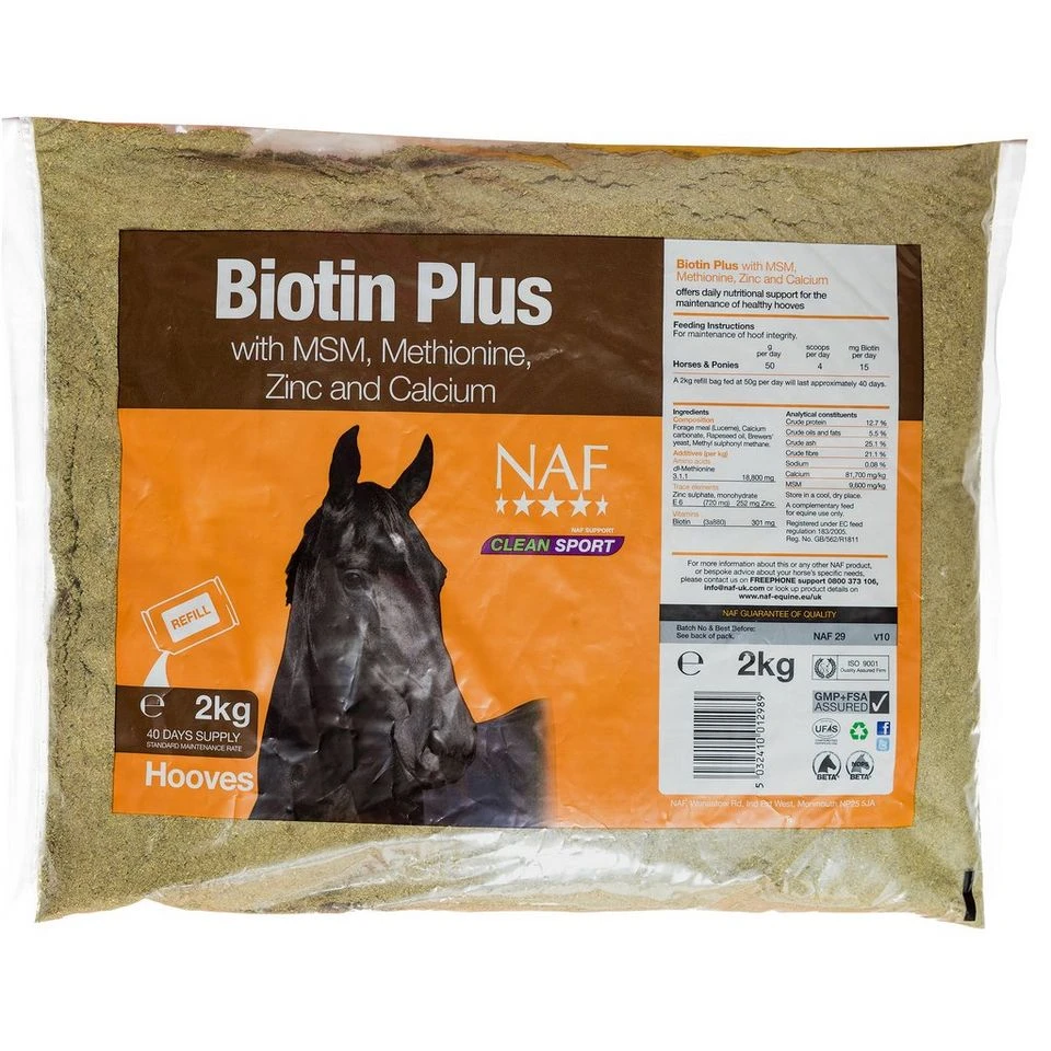 NAF Biotin Plus Refill 2KG 4 NAF Biotin Plus Refill 2KG - Image 2