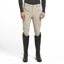 Mens Walton Knee Patch Breeches Beige -Horse Riding Equipment Store go 477761 z