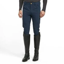 Mens Walton Knee Patch Breeches Navy -Horse Riding Equipment Store go 477763 z
