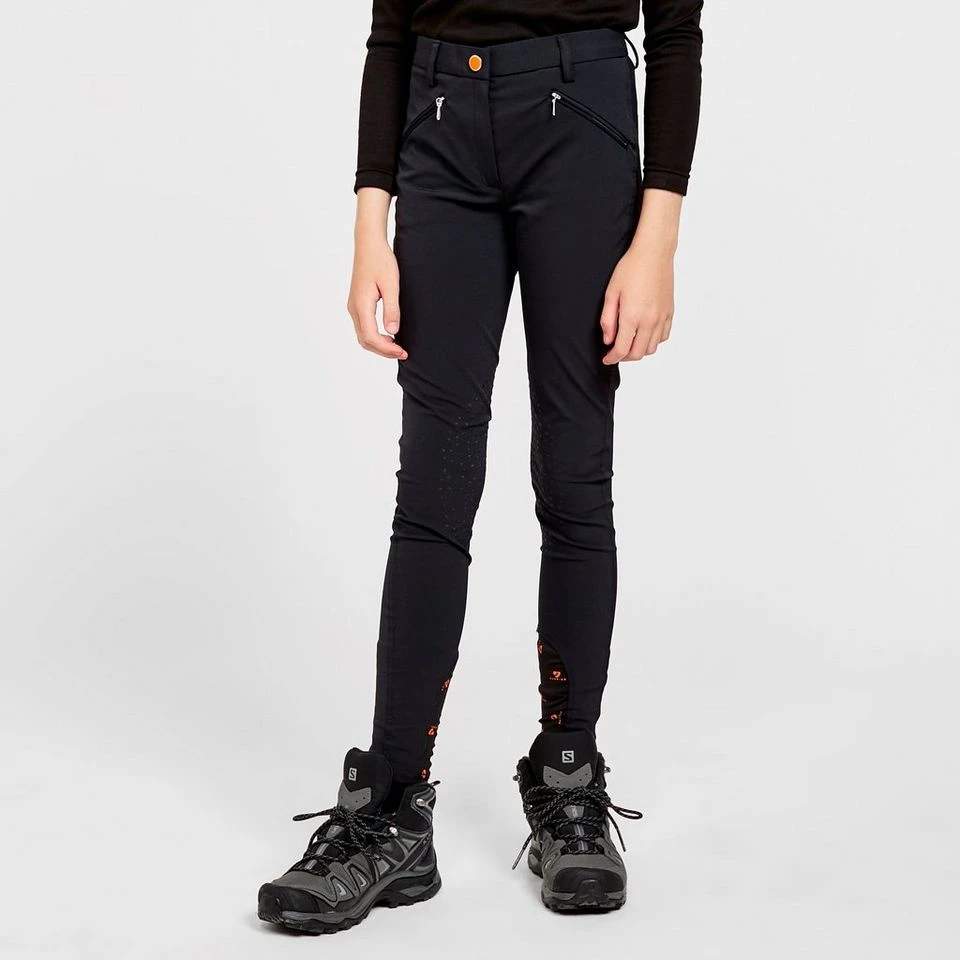 Kids' Thompson Knee Patch Breeches Black 3 Kids' Thompson Knee Patch Breeches Black