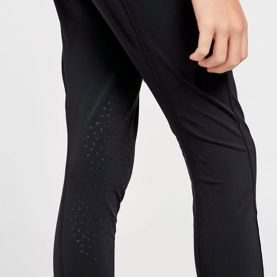 Kids' Thompson Knee Patch Breeches Black 7 Kids' Thompson Knee Patch Breeches Black - Image 5