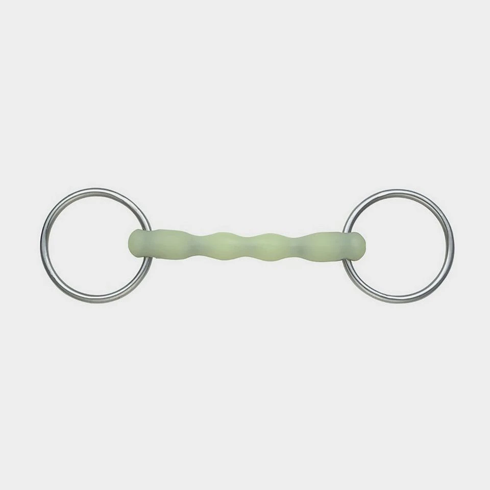 EquiKind Ripple Loose Ring Mullen Mouth Snaffle 3 EquiKind Ripple Loose Ring Mullen Mouth Snaffle
