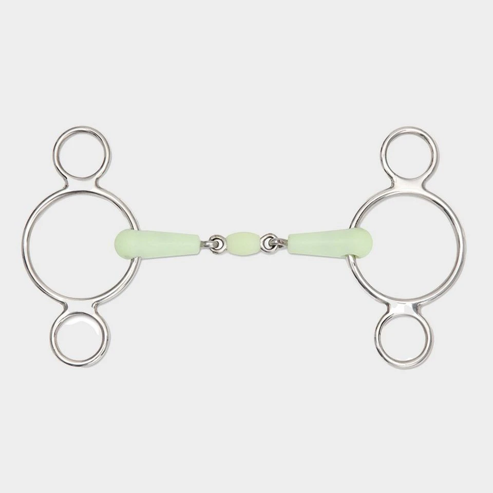Equikind Peanut Two Ring Gag 3 Equikind Peanut Two Ring Gag