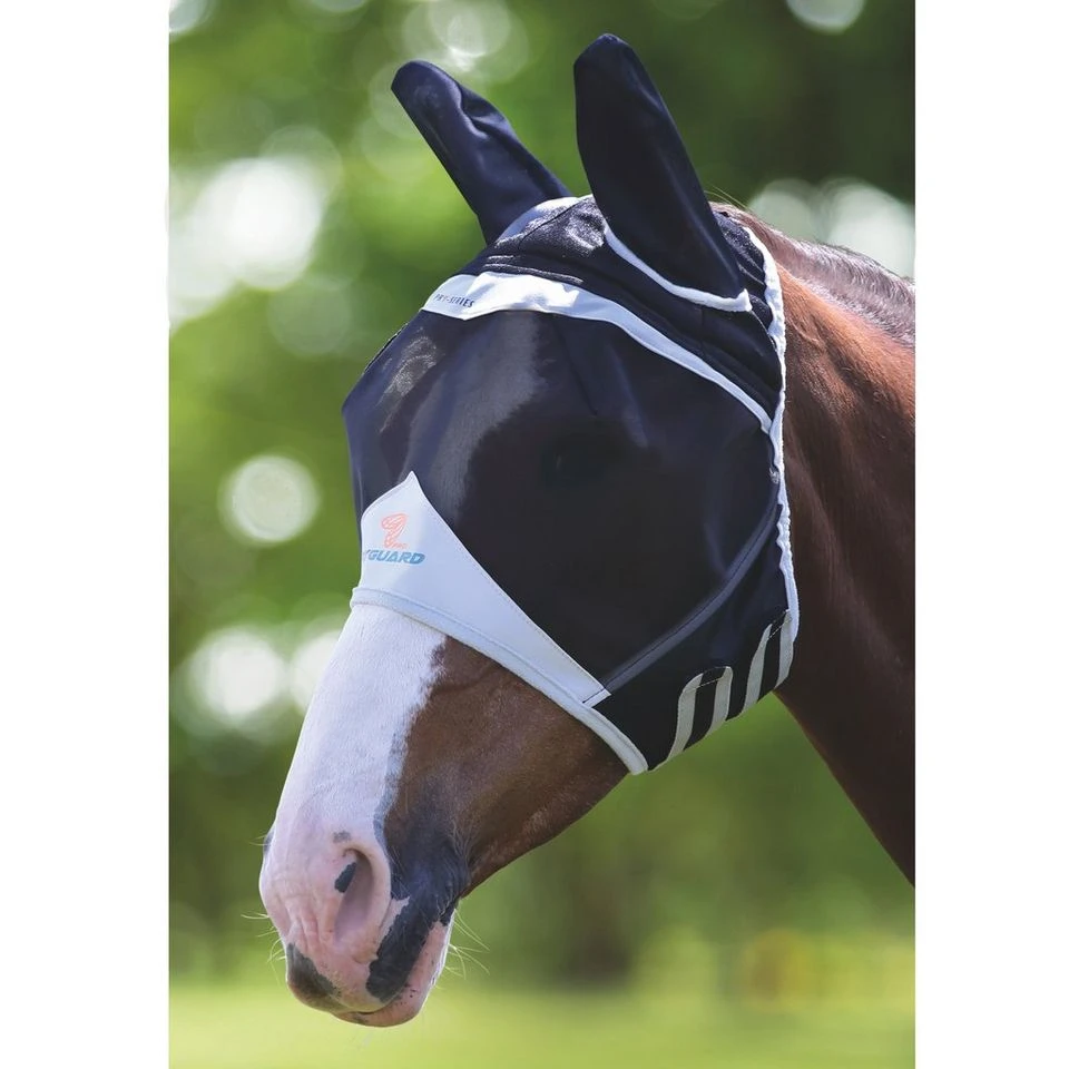 Mesh Fly Mask With Ear Hole 4 Mesh Fly Mask With Ear Hole - Image 2