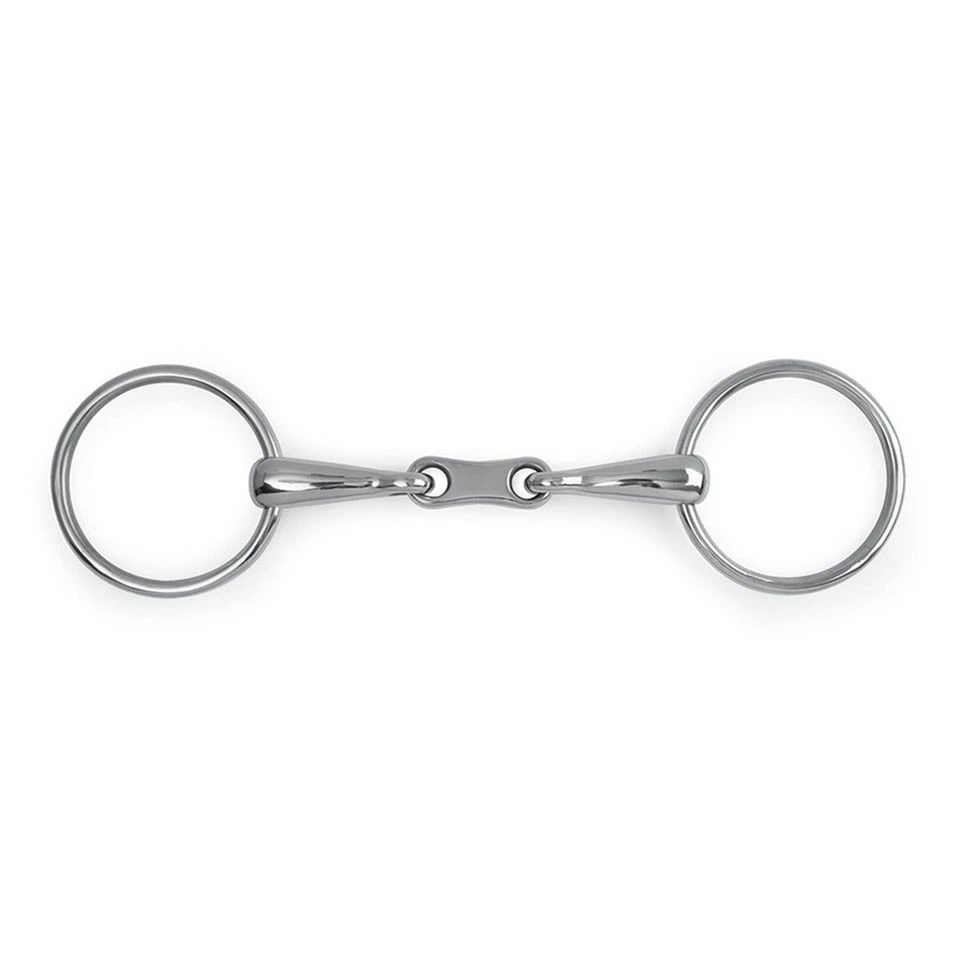 French Link Loose Ring Snaffle 4 French Link Loose Ring Snaffle - Image 2