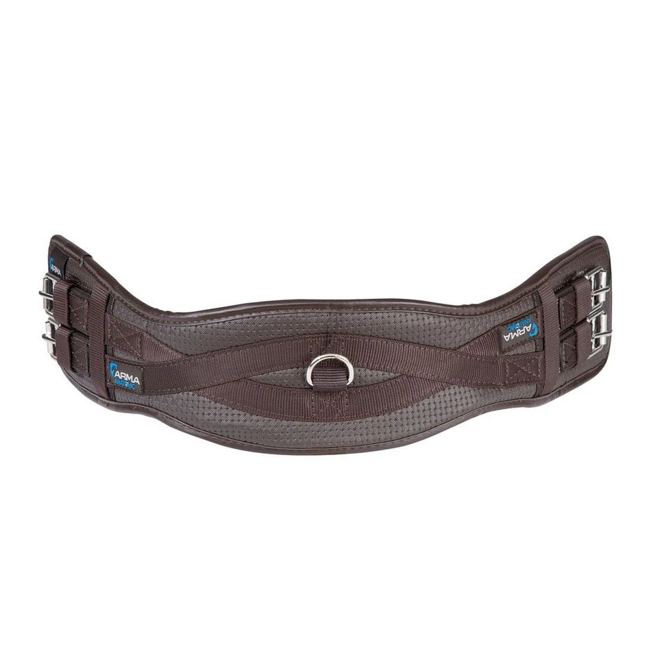 Anti-Chafe Dressage Girth Brown 4 Anti-Chafe Dressage Girth Brown - Image 2
