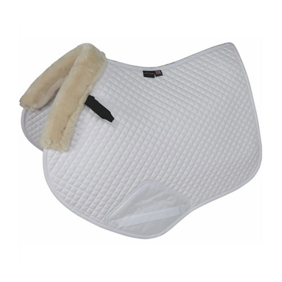 Performance SupaFleece Jump Saddle Pad Natural 4 Performance SupaFleece Jump Saddle Pad Natural - Image 2