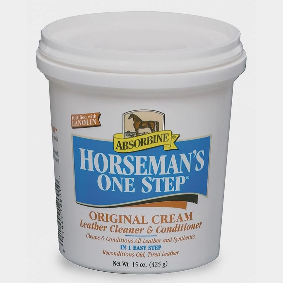 Absorbine Horseman's One Step® Original Cream Leather Clean & Conditioner 3 Absorbine Horseman's One Step® Original Cream Leather Clean & Conditioner
