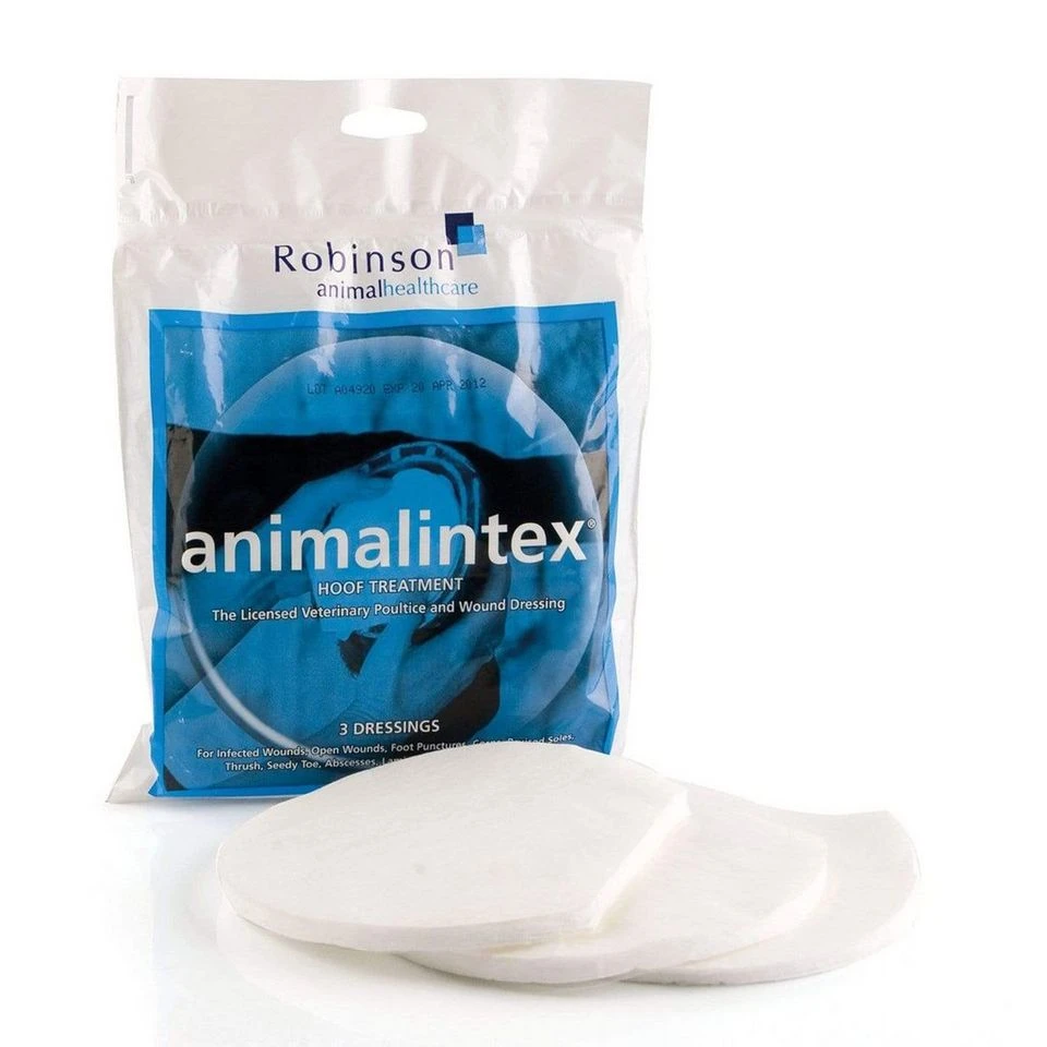 Robinson Animalintex® Hoof Treatment Poultice Dressing 4 Robinson Animalintex® Hoof Treatment Poultice Dressing - Image 2