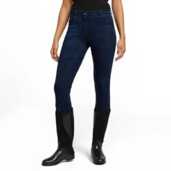 Dublin Shona Full Grip Silicone Print Denim Breeches 17 Dublin Shona Full Grip Silicone Print Denim Breeches -Horse Riding Equipment Store go 479288 z