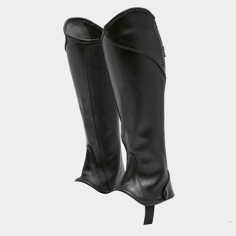Dublin Childs Stretch Fit Half Chaps Black 4 Dublin Childs Stretch Fit Half Chaps Black - Image 2