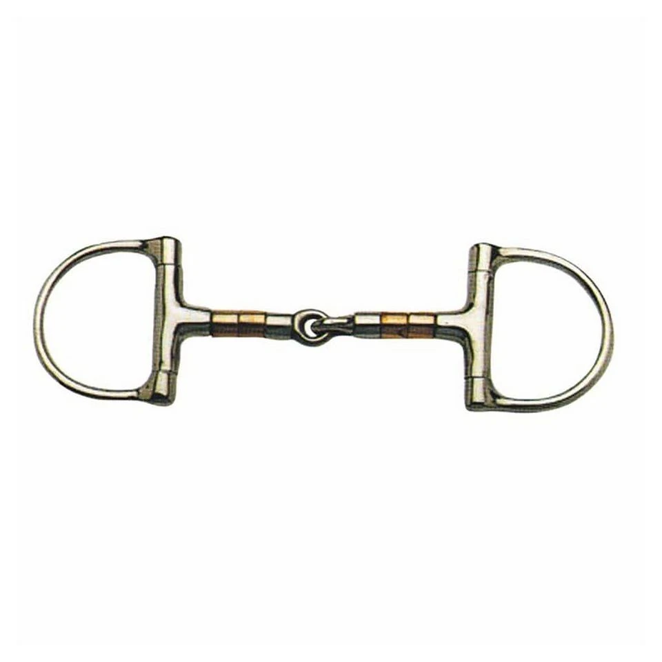 D-Ring Copper Roller Snaffle 4 D-Ring Copper Roller Snaffle - Image 2
