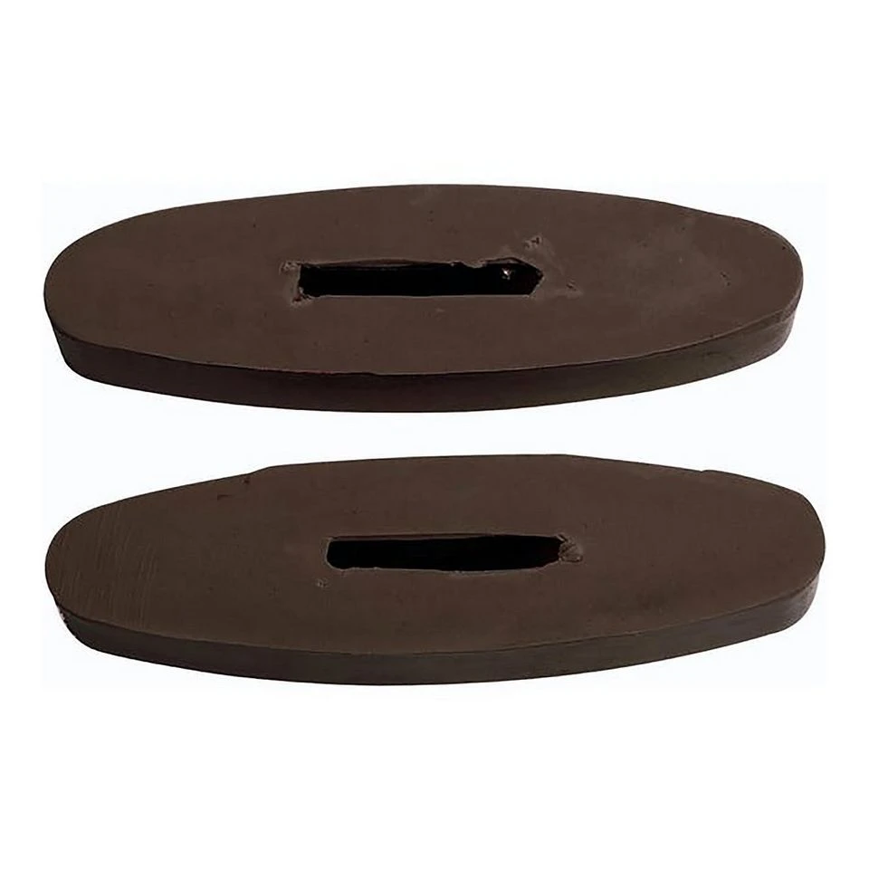 Roma Rubber Rein Stops Brown 4 Roma Rubber Rein Stops Brown - Image 2