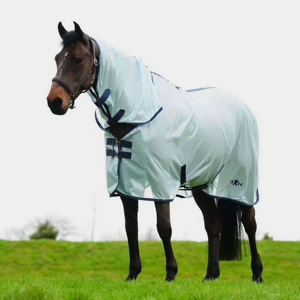 Saxon Mesh Combo Neck Fly Rug 3 Saxon Mesh Combo Neck Fly Rug