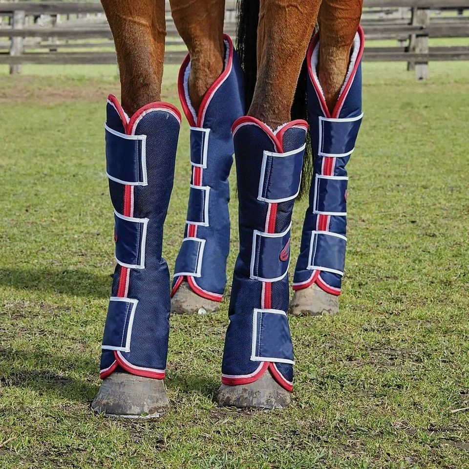 Weatherbeeta Travel Boots 4 Set Navy 4 Weatherbeeta Travel Boots 4 Set Navy - Image 2