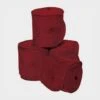 Weatherbeeta Prime Fleece Bandages Maroon 2 Weatherbeeta Prime Fleece Bandages Maroon -Horse Riding Equipment Store go 479522 a