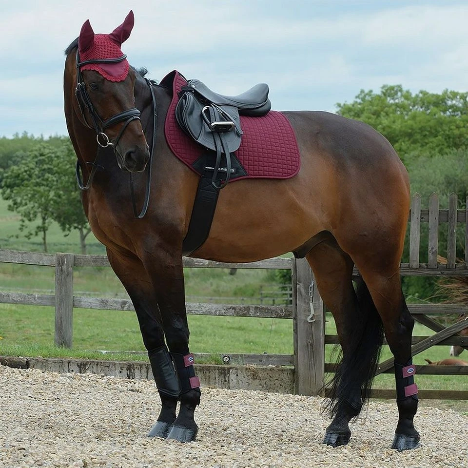 Weatherbeeta Prime Fly Veil Maroon 4 Weatherbeeta Prime Fly Veil Maroon - Image 2