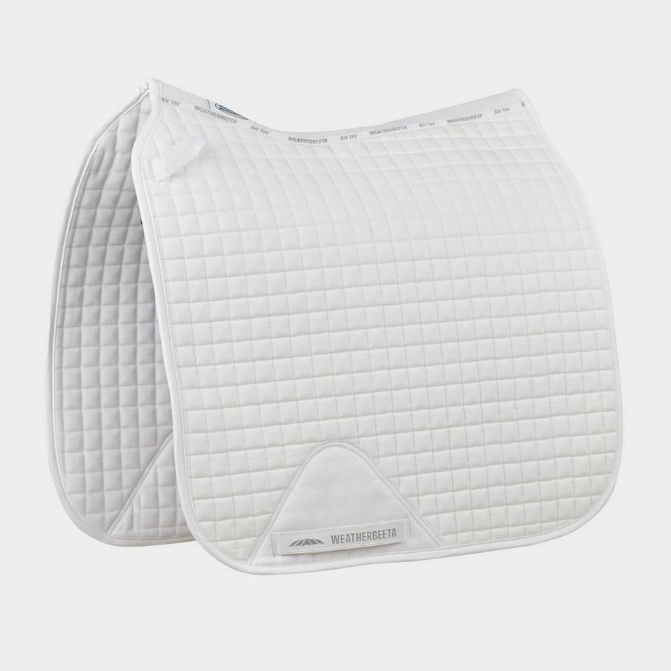 Weatherbeeta Prime Dressage Saddle Pad White 3 Weatherbeeta Prime Dressage Saddle Pad White