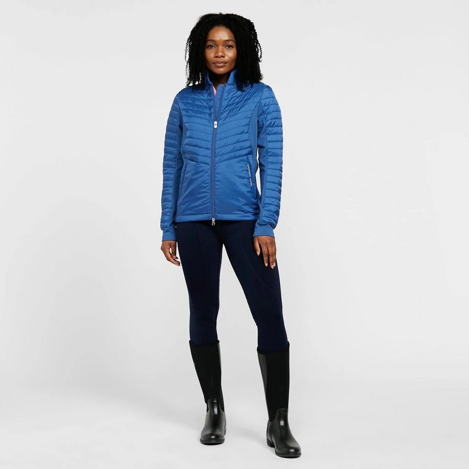 MOUNTAIN HORSE Women's Minoue Hybrid Jacket Blue 5 MOUNTAIN HORSE Women's Minoue Hybrid Jacket Blue - Image 3