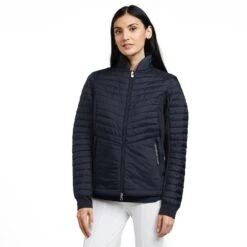 MOUNTAIN HORSE Womens Minoue Hybrid Jacket Blue -Horse Riding Equipment Store go 510533 z