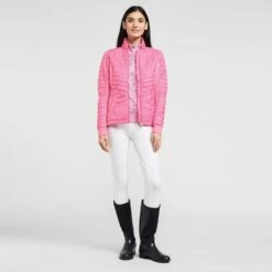 MOUNTAIN HORSE Womens Minoue Hybrid Jacket Pink -Horse Riding Equipment Store go 510534 c