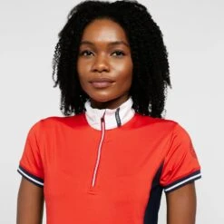 MOUNTAIN HORSE Womens Brilliant Event Shirt Intense Red 13 MOUNTAIN HORSE Womens Brilliant Event Shirt Intense Red -Horse Riding Equipment Store go 510540 d