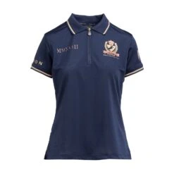 Ladies Team Tech Polo Shirt Navy 20 Ladies Team Tech Polo Shirt Navy -Horse Riding Equipment Store go 517286 u