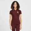 Childs Team Tech Polo Shirt Burgundy