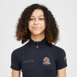 Childs Team Short Sleeve Base Layer Navy 14 Childs Team Short Sleeve Base Layer Navy -Horse Riding Equipment Store go 517294 d