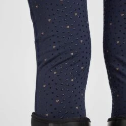 Ladies Team Riding Tights Navy -Horse Riding Equipment Store go 517303 g