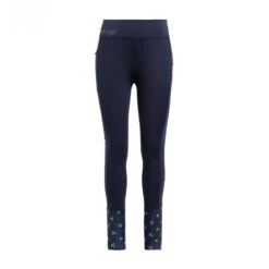 Ladies Team Riding Tights Navy -Horse Riding Equipment Store go 517303 u