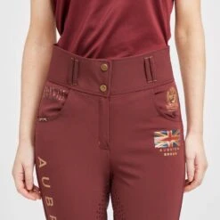 Team Breeches Burgundy -Horse Riding Equipment Store go 517307 e