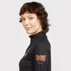 Ladies Team Long Sleeve Base Layer Black 15 Ladies Team Long Sleeve Base Layer Black -Horse Riding Equipment Store go 517314 d