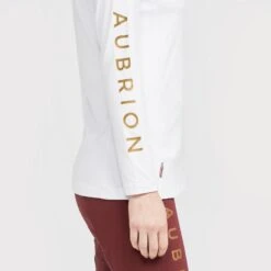 Ladies Team Long Sleeve Base Layer White -Horse Riding Equipment Store go 517317 f