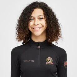 Childs Team Long Sleeve Base Layer Black 14 Childs Team Long Sleeve Base Layer Black -Horse Riding Equipment Store go 517318 d