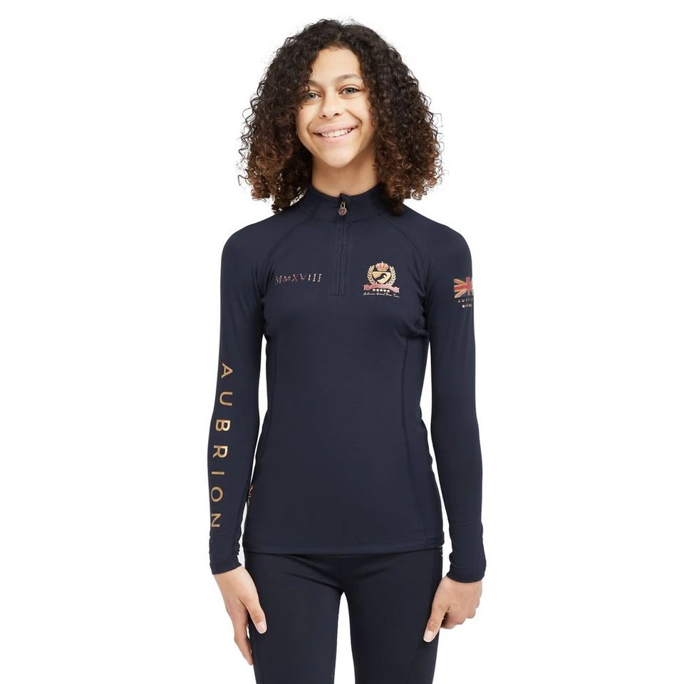 Childs Team Long Sleeve Base Layer Navy 11 Childs Team Long Sleeve Base Layer Navy - Image 9