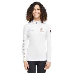 Childs Team Long Sleeve Base Layer White 19 Childs Team Long Sleeve Base Layer White -Horse Riding Equipment Store go 517321 z