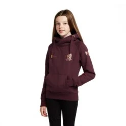 Maids Team Hoodie Burgundy -Horse Riding Equipment Store go 517324 z