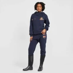 Ladie's Team Joggers Navy -Horse Riding Equipment Store go 517327 c