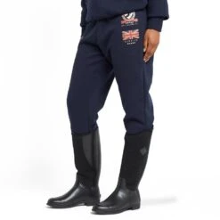 Ladie's Team Joggers Navy -Horse Riding Equipment Store go 517327 z