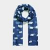 Sheep Print Scarf Navy 2 Sheep Print Scarf Navy -Horse Riding Equipment Store go 524089 a