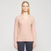 Classy Cable Pullover Blush Mel 1 Classy Cable Pullover Blush Mel -Horse Riding Equipment Store go 526485 a