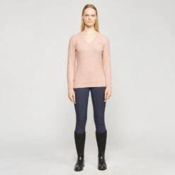 Classy Cable Pullover Blush Mel 11 Classy Cable Pullover Blush Mel -Horse Riding Equipment Store go 526485 c