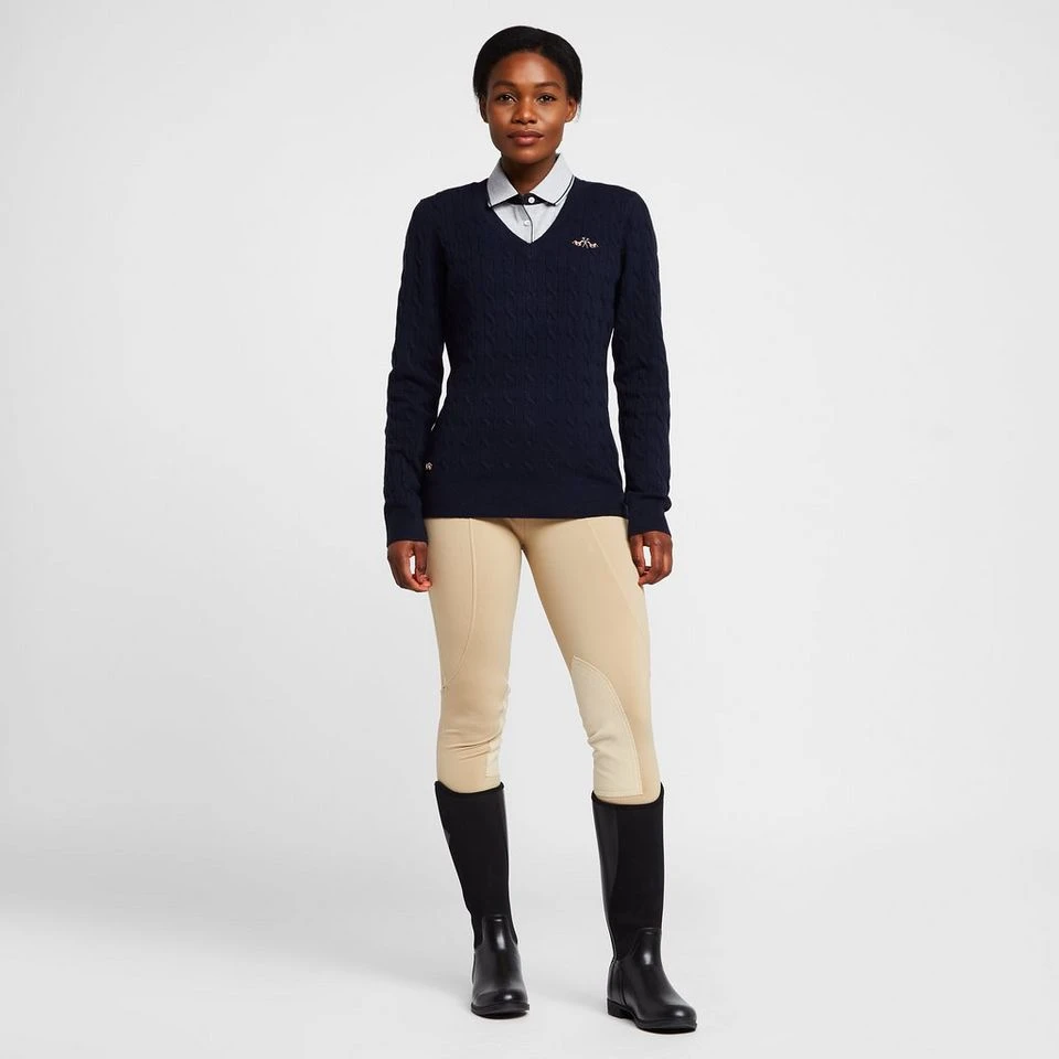 Classy Cable Pullover Navy 5 Classy Cable Pullover Navy - Image 3