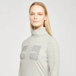 Ladies Cecile Long Sleeve Top Grey Heather 11 Ladies Cecile Long Sleeve Top Grey Heather -Horse Riding Equipment Store go 526493 d