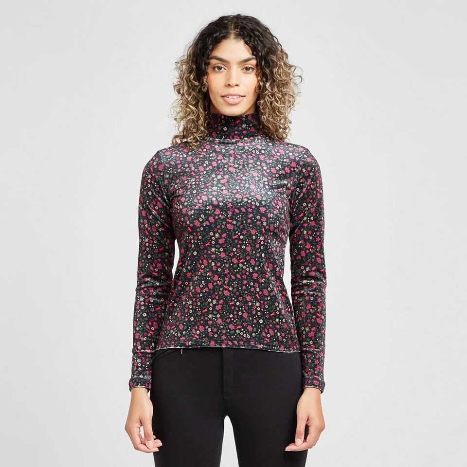 Women’s Flower Bomb Turtleneck 3 Women’s Flower Bomb Turtleneck
