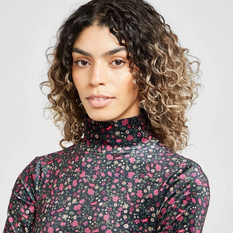 Women’s Flower Bomb Turtleneck 6 Women’s Flower Bomb Turtleneck - Image 4