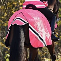 Winter Wrap Around Rug Red Orange -Horse Riding Equipment Store go 527726 d