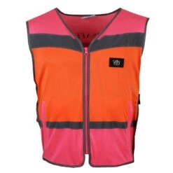 Charlotte Dujardin Multi-Coloured Waistcoat Pink/Orange -Horse Riding Equipment Store go 527737 z